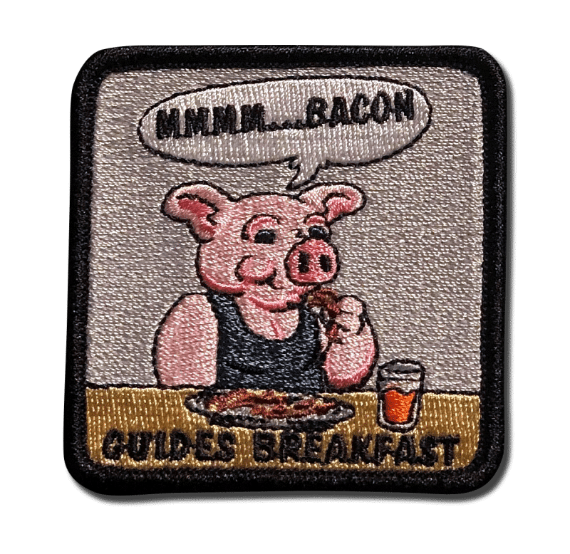 A-B Emblem Photo Gallery Image. Mmm...Bacon Guides Breakfast Patch